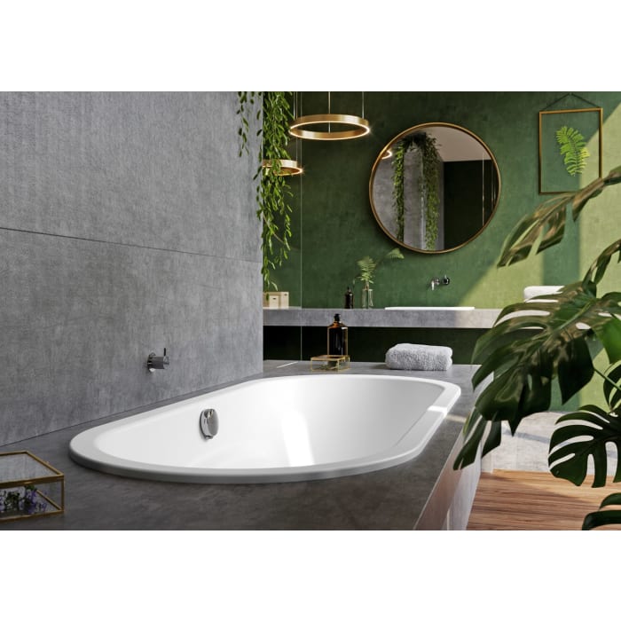 Kaldewei CLASSIC DUO OVAL Mod. 113 Badewanne 170 x 75 cm, mit Perl-Effekt und Grifflöcher
