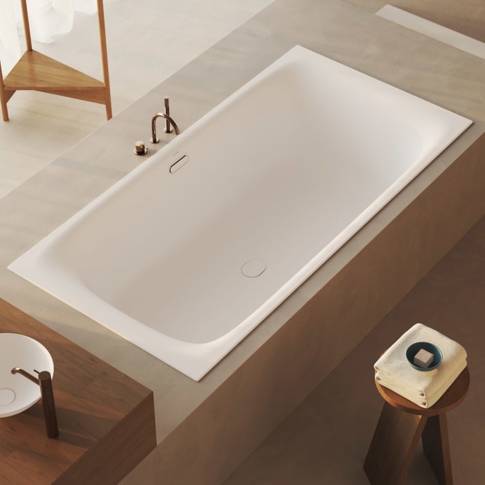 Kaldewei NUIO DUO Mod. 818-4038 Badewanne 200 x 100 cm mit Schallschutz