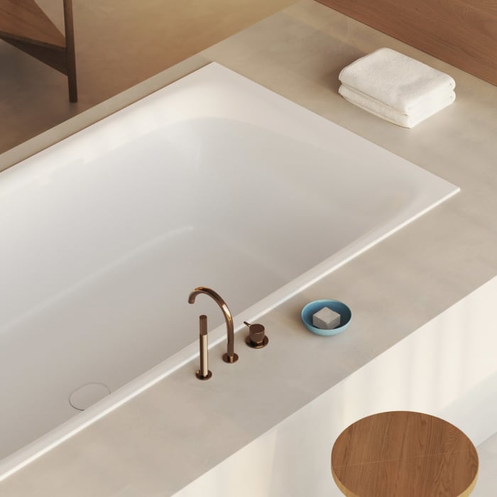 Kaldewei NUIO DUO Mod. 816-4038 Badewanne 180 x 80 cm mit Schallschutz