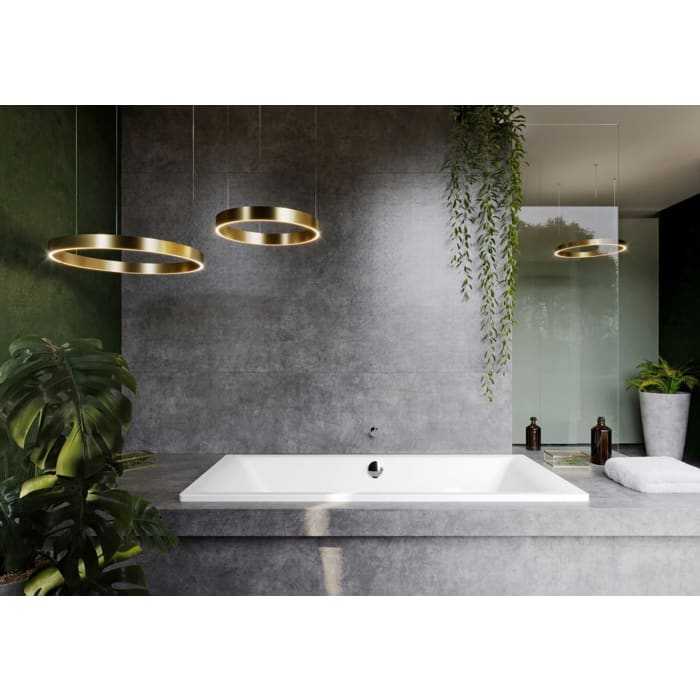 Kaldewei PURO DUO 665 Badewanne 190 x 90 cm mit Antislip und Griffbohrung