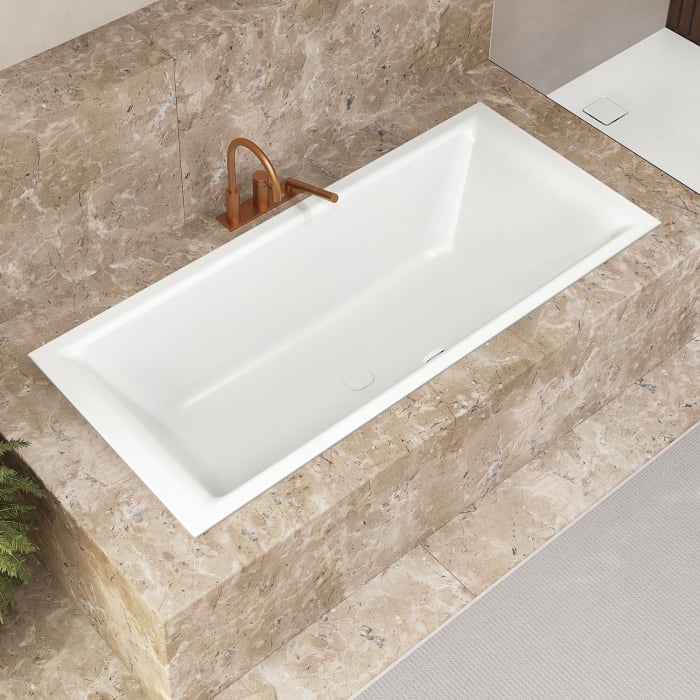 Kaldewei PURO NEXT DUO Mod. 1438 Badewanne 170 x 75 cm, mit Perl-Effekt