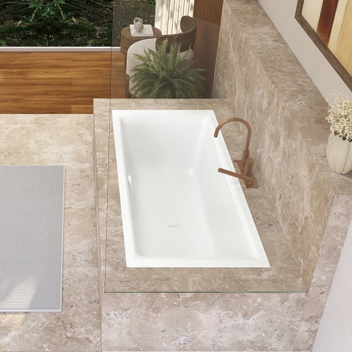 Kaldewei PURO NEXT DUO Mod. 1438 Badewanne 170 x 75 cm, mit Invisible Grip