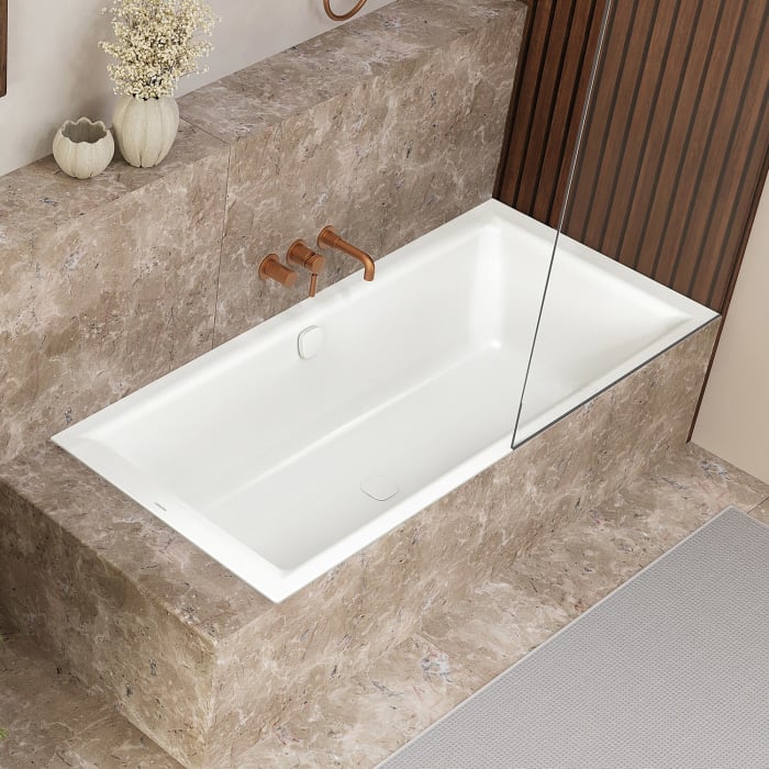 Kaldewei PURO NEXT COMBI Mod. 1435 Badewanne 170 x 80 cm, mit Perl-Effekt