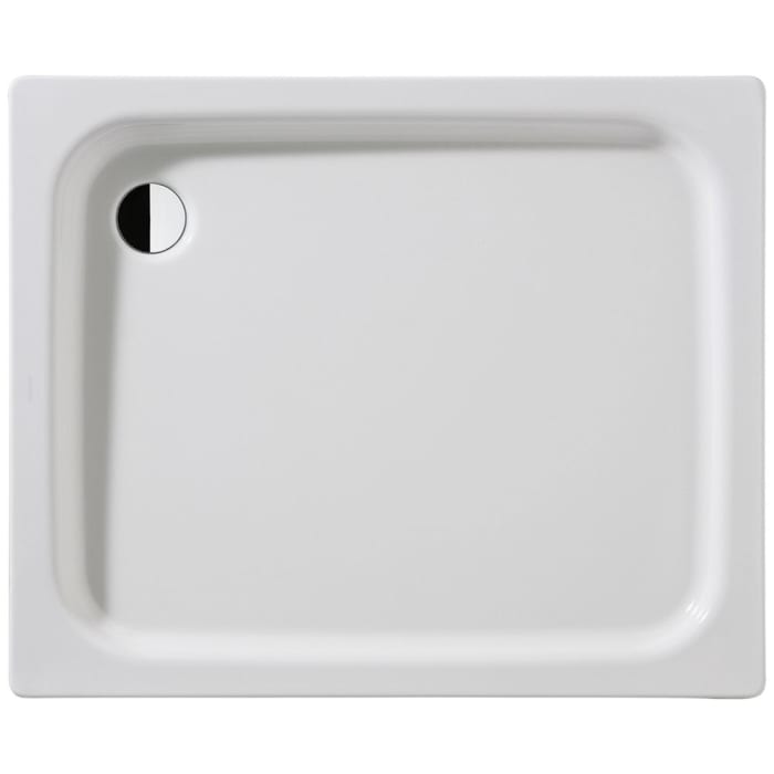 Kaldewei Duschplan 419-1 Duschwanne 90 x 110 x 6,5 cm mit Perl-Effekt