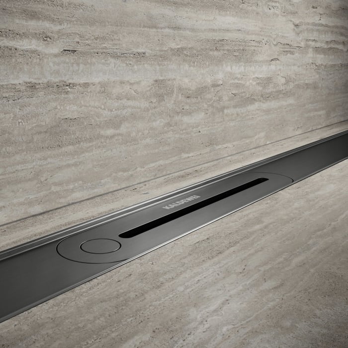 Kaldewei FLOW Duschrinnen-Set 150 cm Ablauf horizontal flat