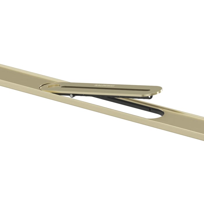 Kaldewei FLOW Duschrinnen-Set 120 cm Ablauf horizontal flat