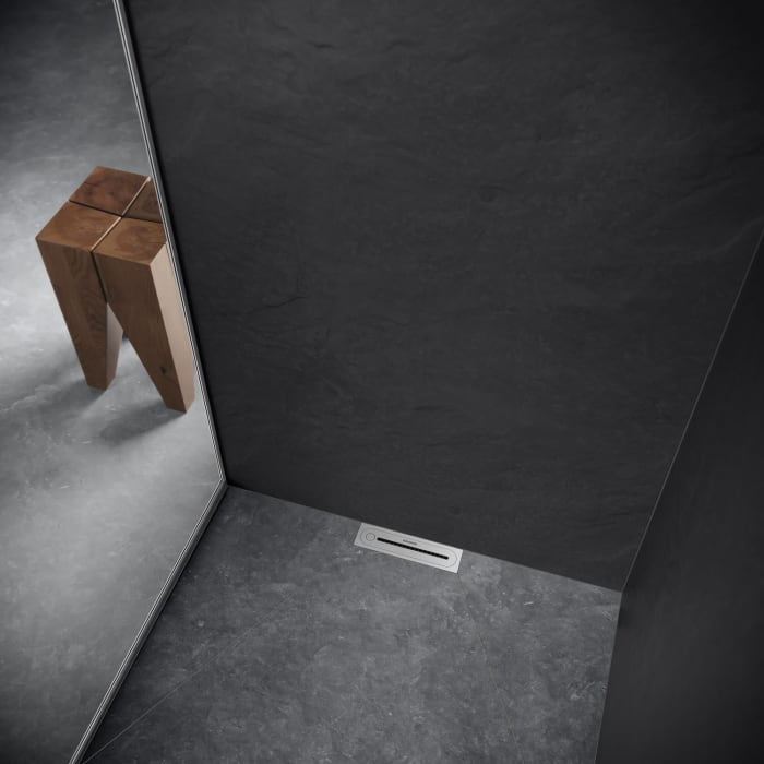 Kaldewei FLOWPOINT-Set Punktablauf 2410 mit FLOWDRAIN 4204 horizontal flat