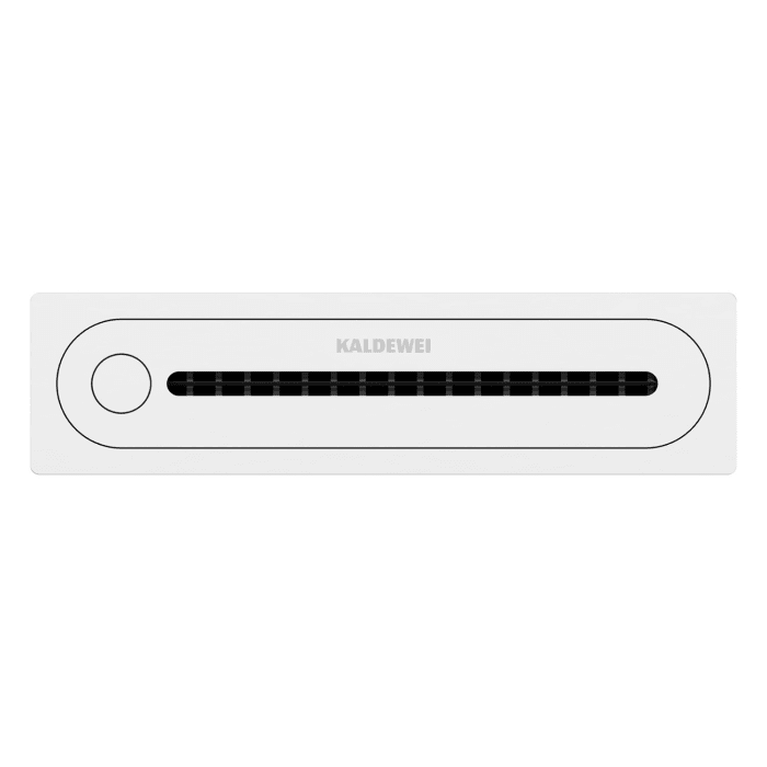 Kaldewei FLOWPOINT-Set Punktablauf 2410 mit FLOWDRAIN 4204 horizontal flat