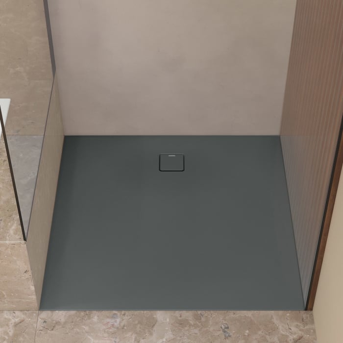 Kaldewei ALUVIA 3253 Duschwanne 90 x 90 cm mit SolidLite und Invisible Grip