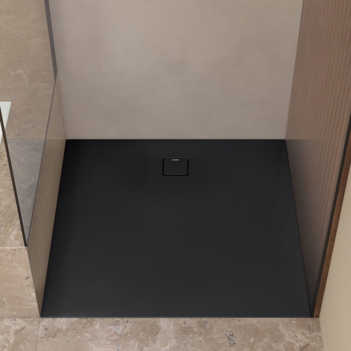 Kaldewei ALUVIA 3253 Duschwanne 90 x 90 cm mit SolidLite und Invisible Grip