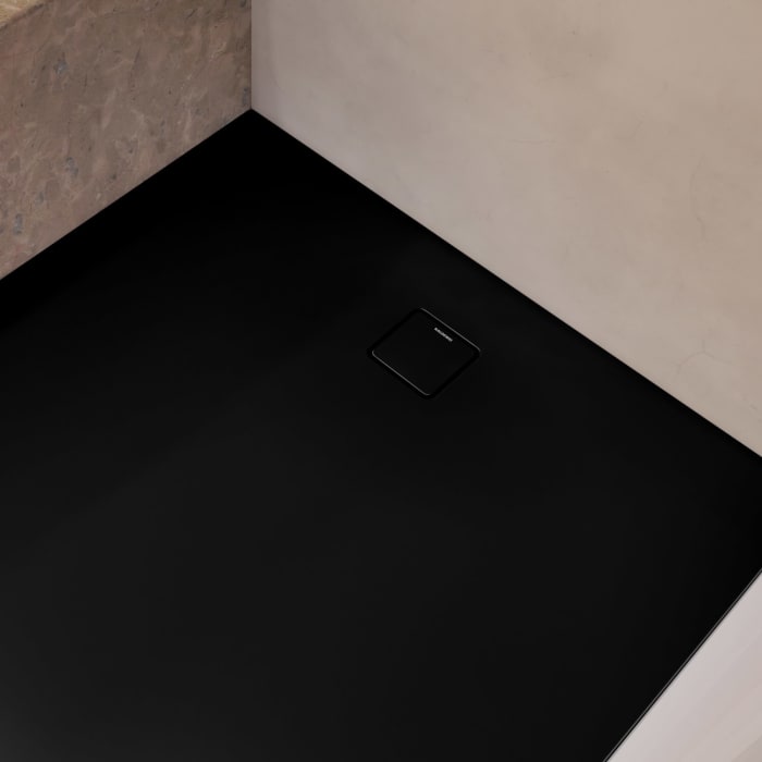 Kaldewei ALUVIA 3254 Duschwanne 80 x 100 cm mit SolidLite und Invisible Grip