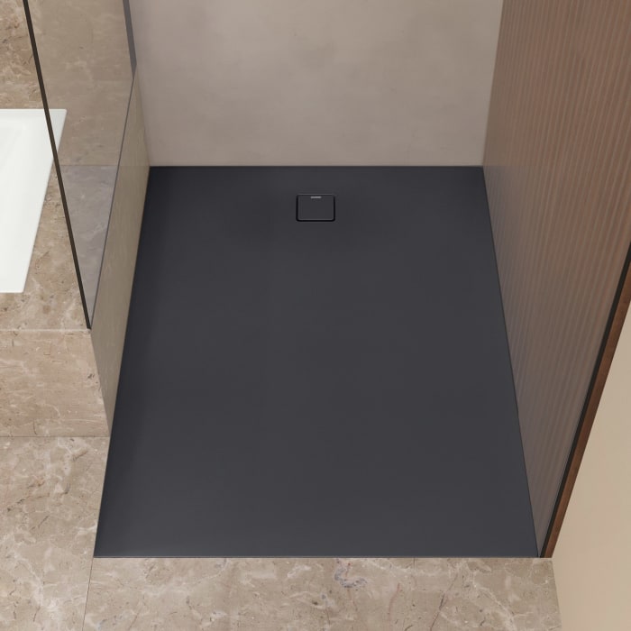 Kaldewei ALUVIA 3256 Duschwanne 100 x 140 cm mit SolidLite und Invisible Grip