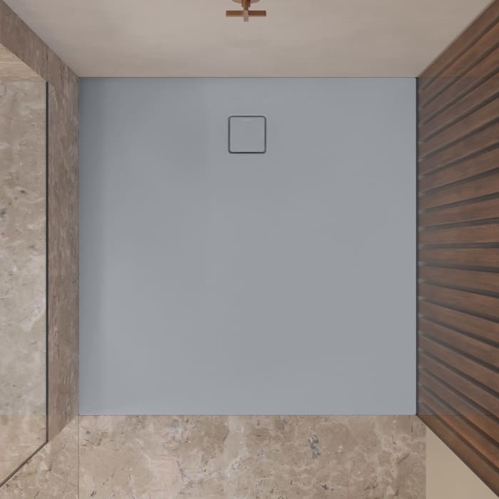 Kaldewei ALUVIA 3258 Duschwanne 80 x 80 cm mit SolidLite und Invisible Grip