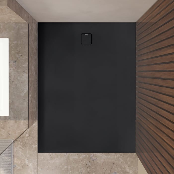 Kaldewei ALUVIA 3263 Duschwanne 100 x 120 cm mit SolidLite und Invisible Grip