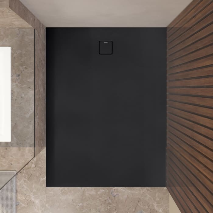 Kaldewei ALUVIA 3263 Duschwanne 100 x 120 cm aus SolidLite, mit Invisible Grip