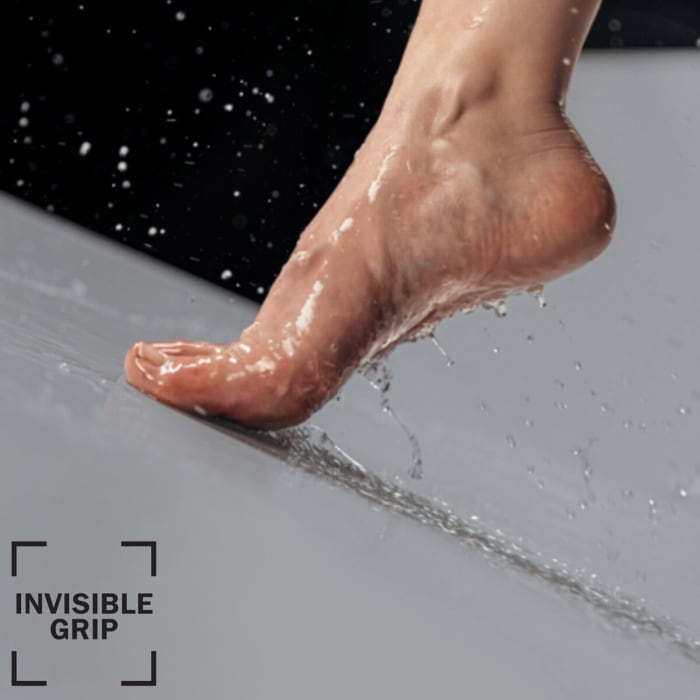 Kaldewei ALUVIA 3263 Duschwanne 100 x 120 cm aus SolidLite, mit Invisible Grip