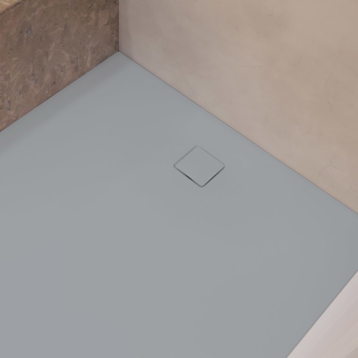 Kaldewei ALUVIA 3265 Duschwanne 90 x 160 cm aus SolidLite, mit Invisible Grip