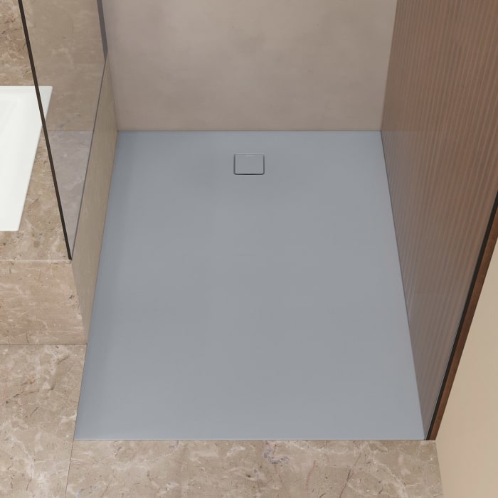 Kaldewei ALUVIA 3267 Duschwanne 100 x 160 cm mit SolidLite und Invisible Grip