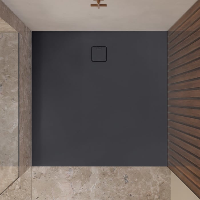 Kaldewei ALUVIA 3268 Duschwanne 120 x 120 cm mit SolidLite und Invisible Grip