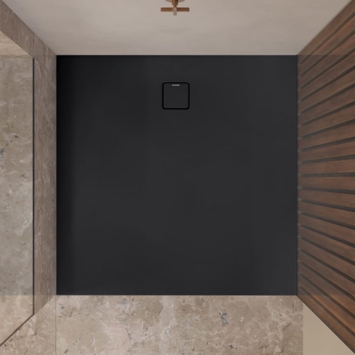 Kaldewei ALUVIA 3268 Duschwanne 120 x 120 cm mit SolidLite und Invisible Grip