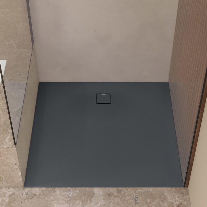 Kaldewei ALUVIA 3268 Duschwanne 120 x 120 cm mit SolidLite und Invisible Grip