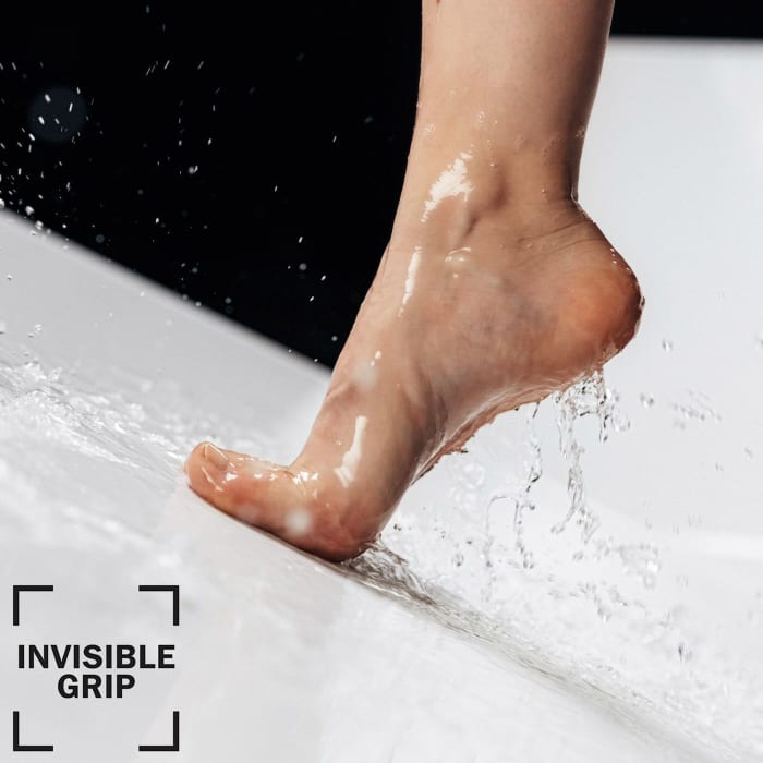 Kaldewei CAYONOPLAN 2272-5 Duschwanne 90 x 150 cm, mit Invisible Grip, inkl. Wannenträger extraflach