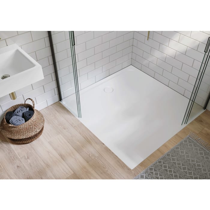 Kaldewei CAYONOPLAN MULTISPACE 2330-1 Duschwanne 120 x 120 cm mit Antidröhn-Matten