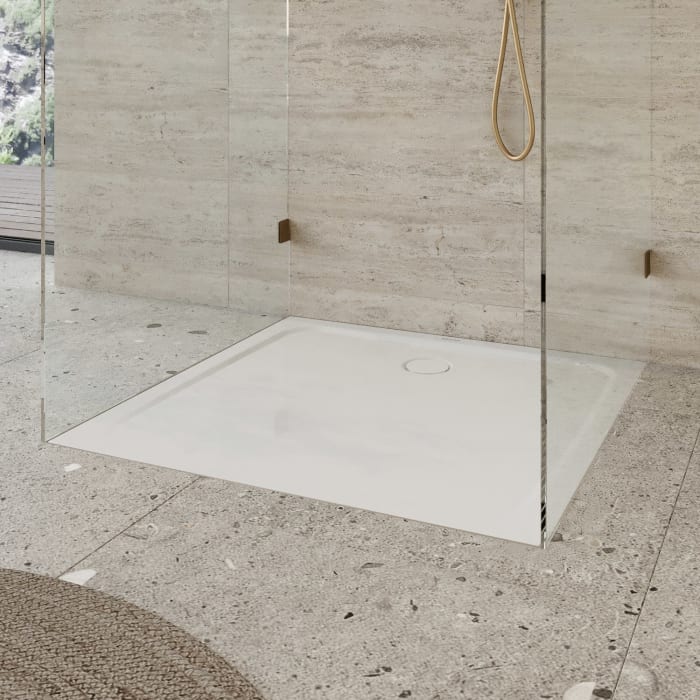 Kaldewei CAYONOPLAN 2254-1 Duschwanne 90 x 90 cm, mit Perl-Effekt und Antislip