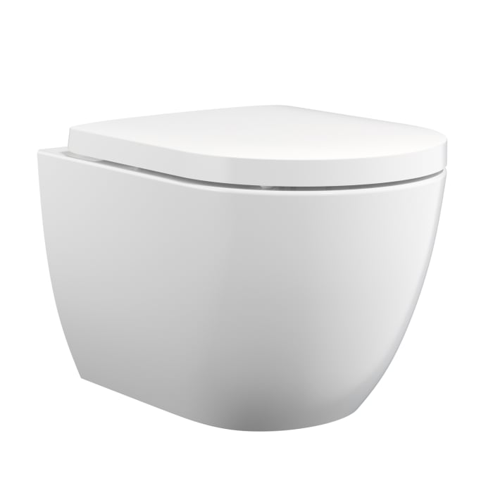 Treos Serie 810 Tiefspül-WC, offener Spülrand