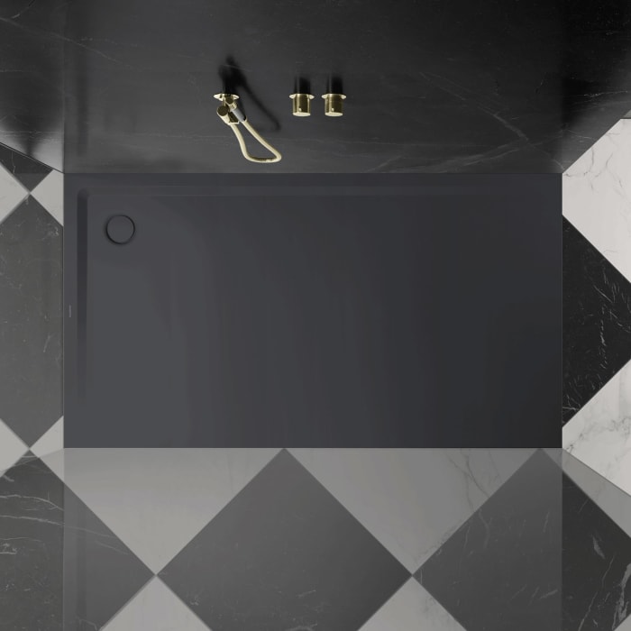 Kaldewei SUPERPLAN 1828-5 Duschwanne 70 x 160 cm mit Perl-Effekt, inkl. Wannenträger extraflach