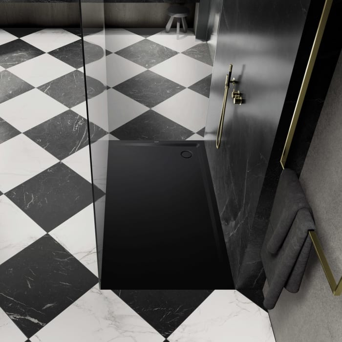 Kaldewei SUPERPLAN 1828-2 Duschwanne 70 x 160 cm mit Secure Plus, inkl. Wannenträger