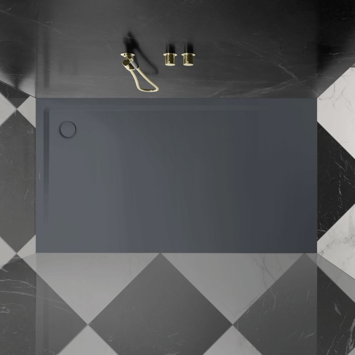 Kaldewei SUPERPLAN 1838-2 Duschwanne 75 x 160 cm mit Perl-Effekt, inkl. Wannenträger