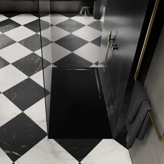 Kaldewei SUPERPLAN 1838-1 Duschwanne 75 x 160 cm mit Perl-Effekt