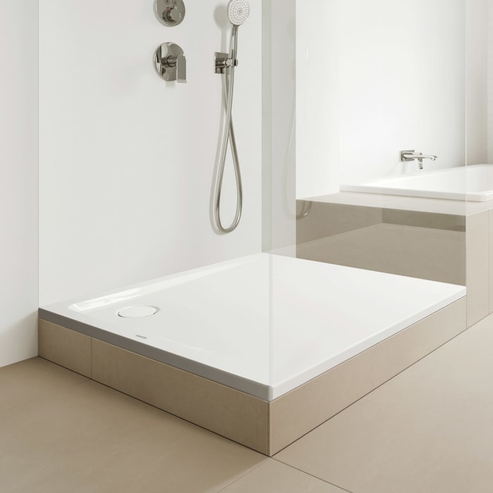 Kaldewei SUPERPLAN 1842-1 Duschwannen-Komplettset 1 80 x 120 cm