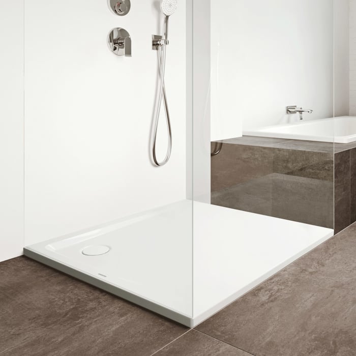 Kaldewei SUPERPLAN 1851-1 Duschwannen-Komplettset 1 90 x 120 cm