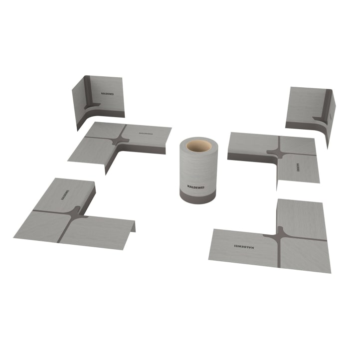 Kaldewei SUPERPLAN 1851-1 Duschwannen-Komplettset 2 90 x 120 cm