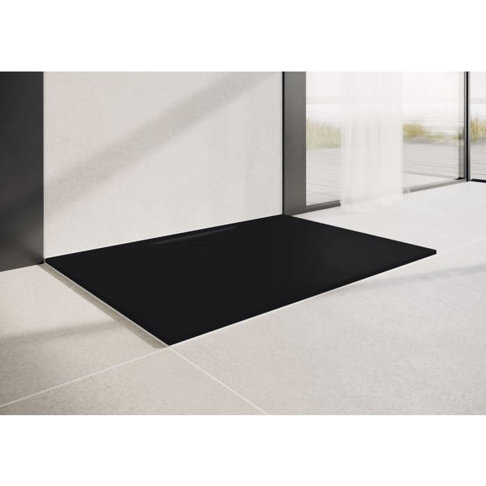 Kaldewei SUPERPLAN ZERO 1514-5 Duschwanne 75 x 80 cm mit Secure Plus, inkl. Wannenträger extraflach