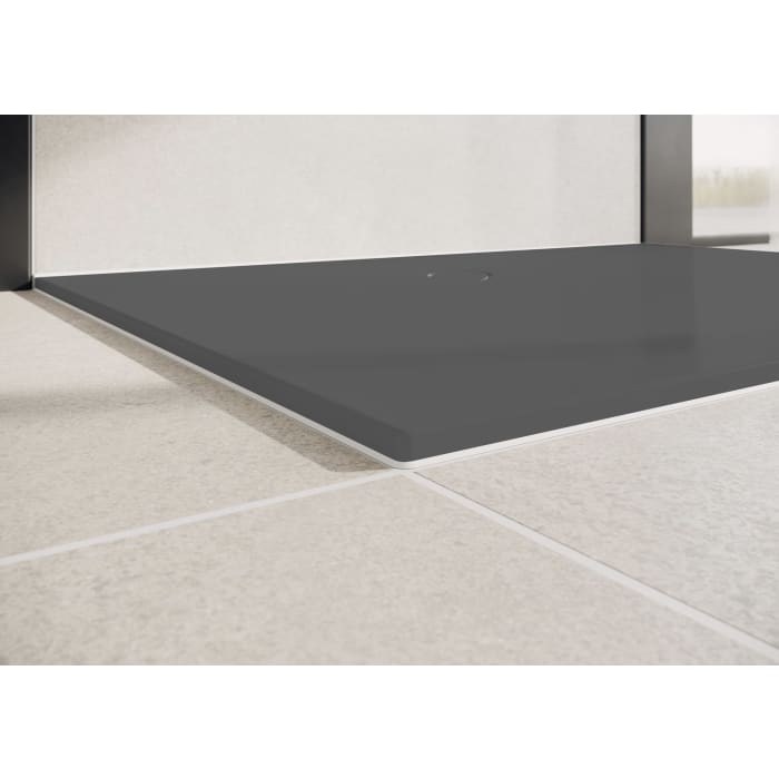 Kaldewei SUPERPLAN ZERO 1516-5 Duschwanne 80 x 80 cm mit Secure Plus, inkl. Wannenträger extraflach