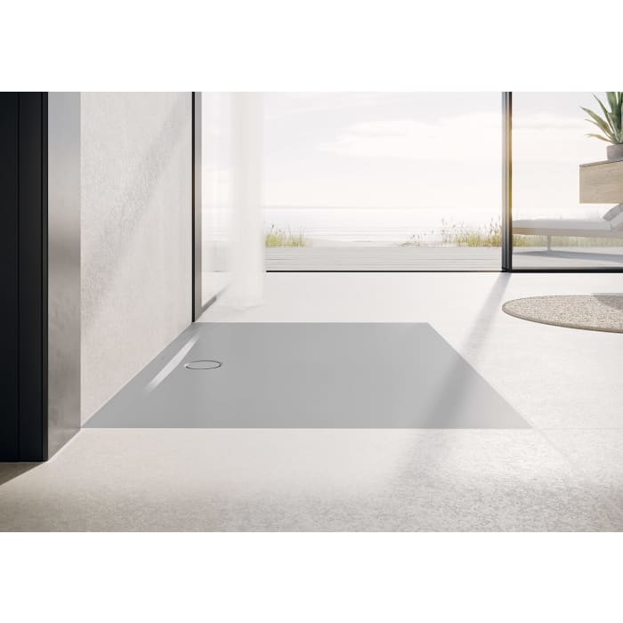 Kaldewei SUPERPLAN ZERO 1518-1 Duschwanne 70 x 90 cm mit Perl-Effekt und Antidröhn