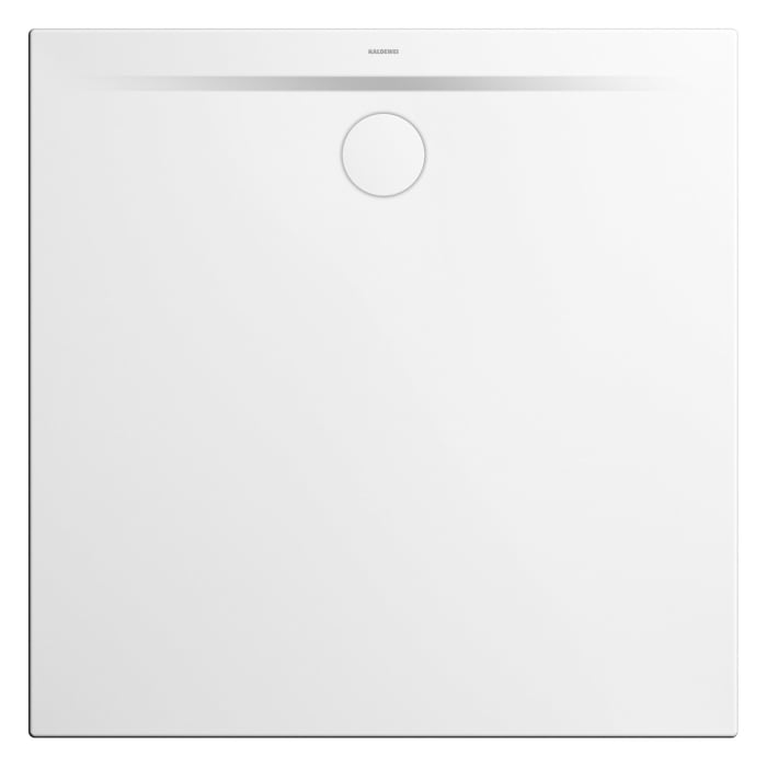 Kaldewei SUPERPLAN ZERO 1524-5 Duschwanne 90 x 90 cm mit Perl-Effekt, inkl. Wannenträger extraflach