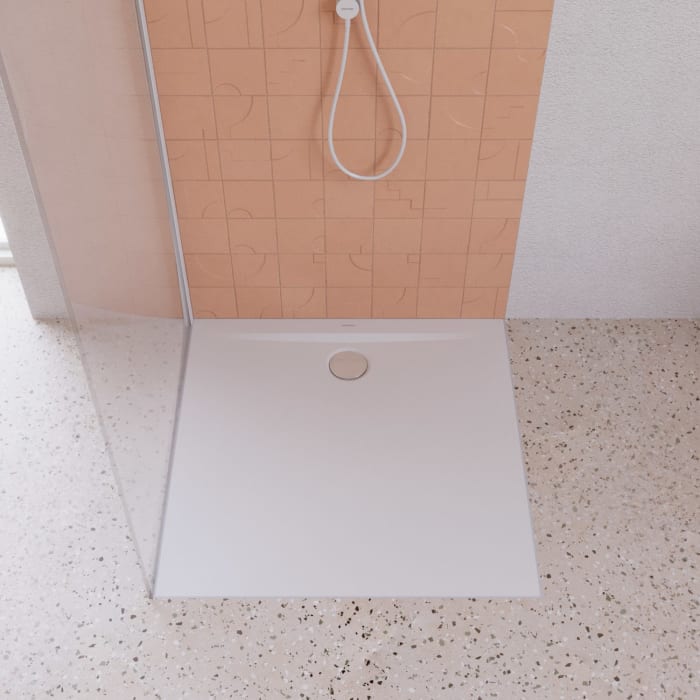 Kaldewei SUPERPLAN ZERO 1534-1 Duschwanne 100 x 100 cm mit Secure Plus