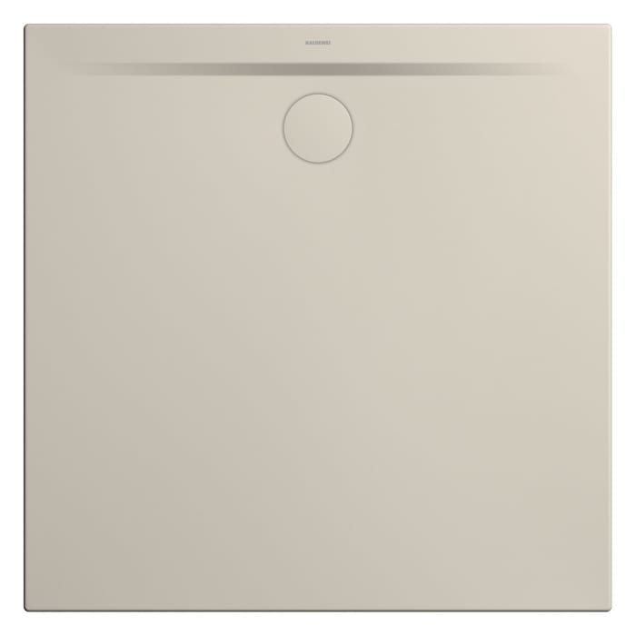 Kaldewei SUPERPLAN ZERO 1546-5 Duschwanne 110 x 110 cm mit Secure Plus, inkl. Wannenträger extraflach