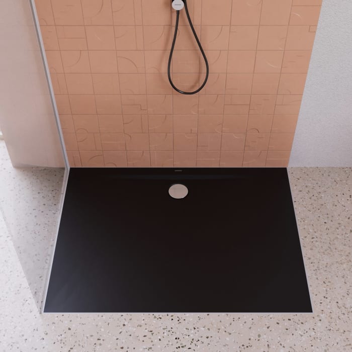 Kaldewei SUPERPLAN ZERO 1556-1 Duschwanne 100 x 120 cm mit Secure Plus
