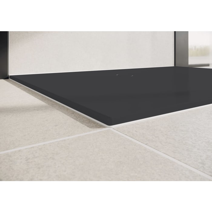 Kaldewei SUPERPLAN ZERO 1558-5 Duschwanne 110 x 120 cm mit Secure Plus, inkl. Wannenträger extraflach