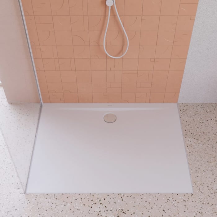 Kaldewei SUPERPLAN ZERO 1564-5 Duschwanne 75 x 130 cm, inkl. Wannenträger extraflach
