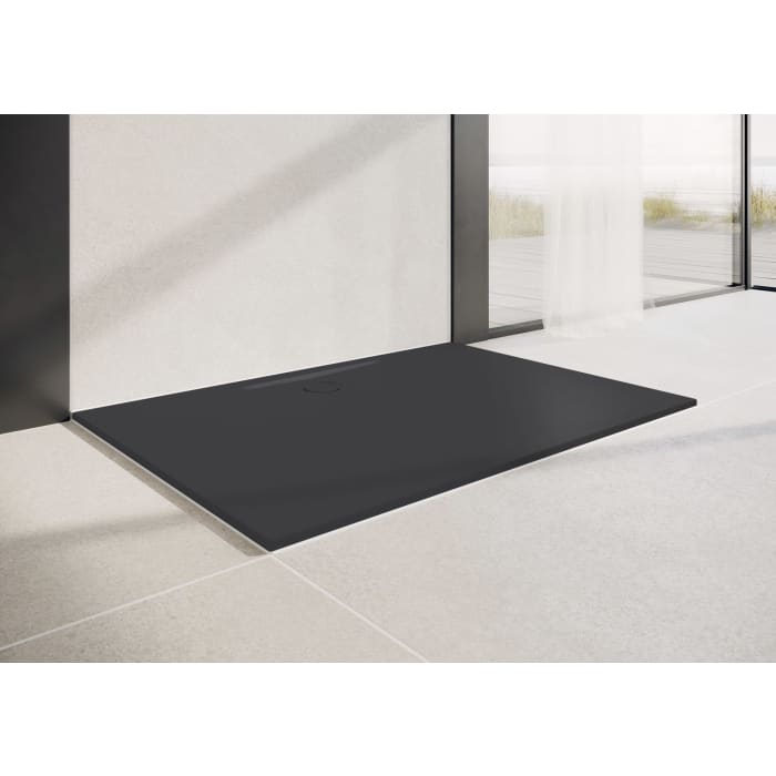 Kaldewei SUPERPLAN ZERO 1576-1 Duschwanne 80 x 140 cm mit Secure Plus, inkl. Wannenträger extraflach