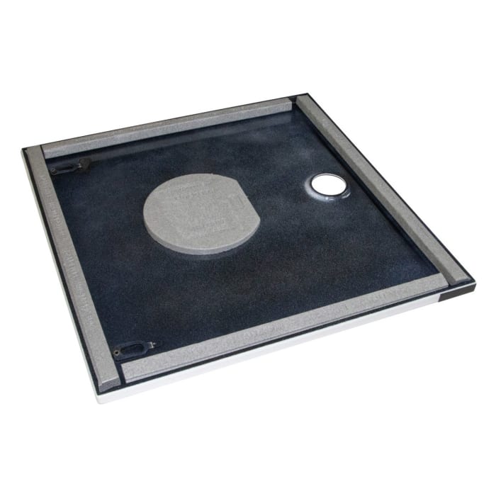 Kaldewei SUPERPLAN ZERO 1588-5 Duschwanne 90 x 150 cm mit Secure Plus, inkl. Wannenträger extraflach