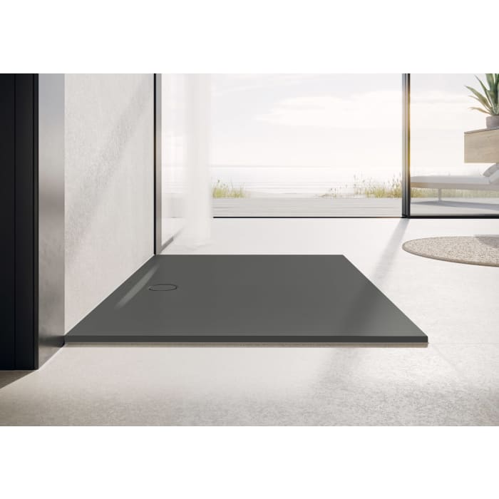 Kaldewei SUPERPLAN ZERO 1606-5 Duschwanne 75 x 170 cm mit Secure Plus, inkl. Wannenträger extraflach