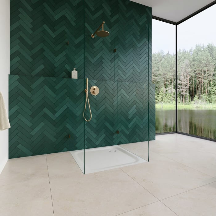 Kaldewei TEMPER Duschwanne 100 x 100 cm mit Invisible Grip