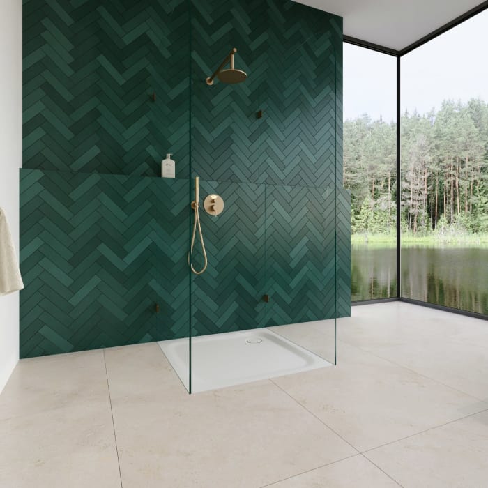 Kaldewei TEMPER Duschwanne 100 x 100 cm mit Invisible Grip